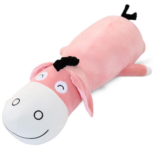 Doudou Âne<br> Peluche Rose 70 cm Badyba les meilleurs doudous