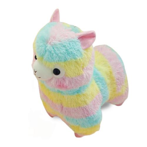 Doudou Lama<br> Peluche Arc en Ciel 28-50 cm Badyba les meilleurs doudous