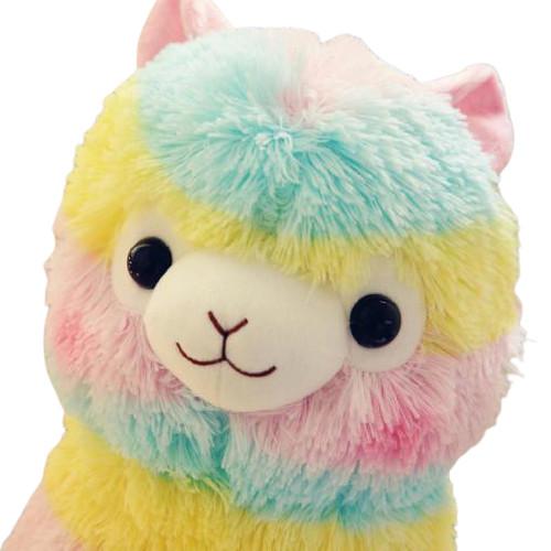 Doudou Lama<br> Peluche Arc en Ciel 28-50 cm Badyba les meilleurs doudous