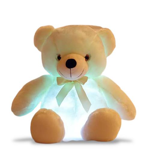 Doudou Ours<br> en tissu Veilleuse Led Badyba les meilleurs doudous