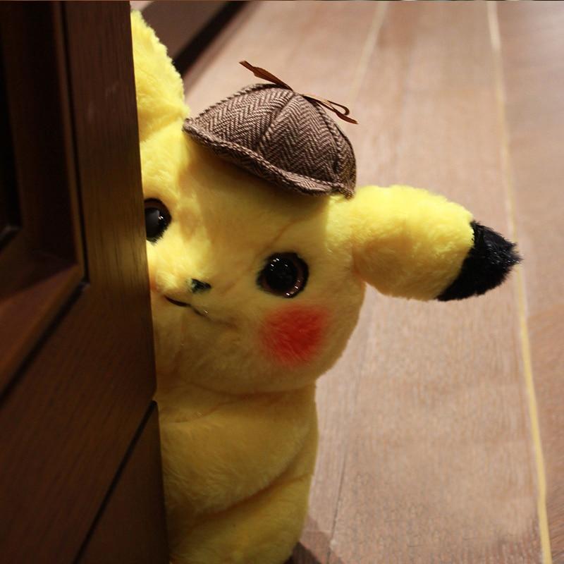 Doudou Pikachu Detective 22cm