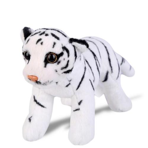 Doudou Tigre<br> Mignon Blanc 22 cm Badyba les meilleurs doudous