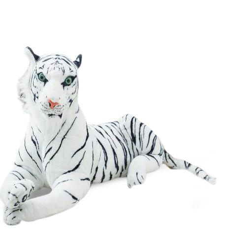 Doudou Tigre<br> Peluche Blanc Géant Badyba les meilleurs doudous