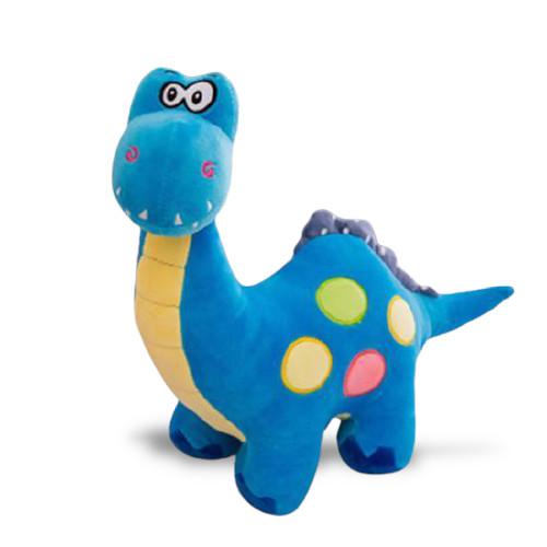 Doudou Dinosaure<br> couleur Bleu 35 cm Badyba les meilleurs doudous