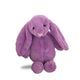 Doudou Lapin<br> fourrure Violet 25 cm Badyba les meilleurs doudous