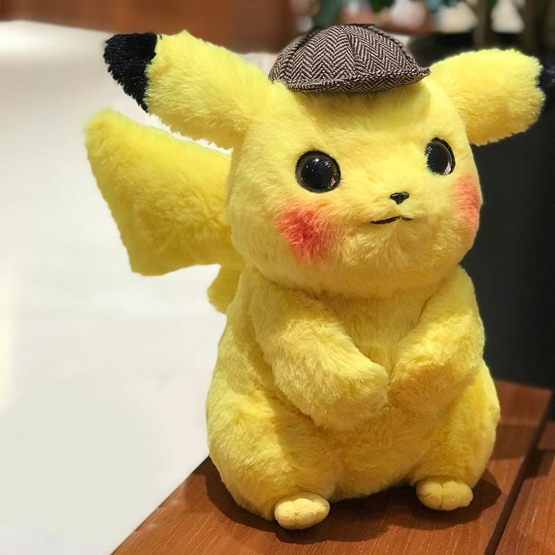 Doudou Pikachu Detective 22cm