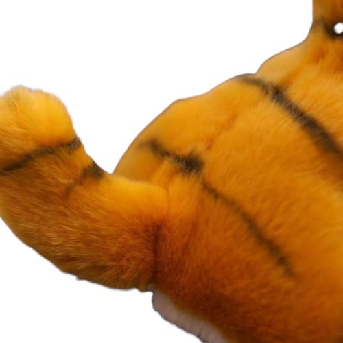Doudou Tigre<br> Peluche Bébé Orange 15 cm Badyba les meilleurs doudous