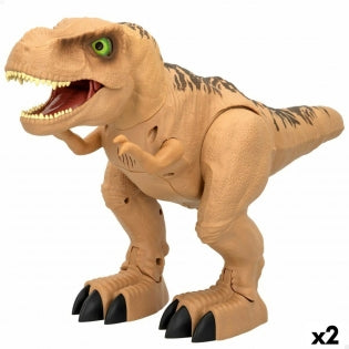 Doudou Figurine Funville T-Rex 45 x 28 x 15 cm (2 Unités)