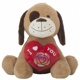 Doudou Plüschtier Love Heart Dog 32 cm