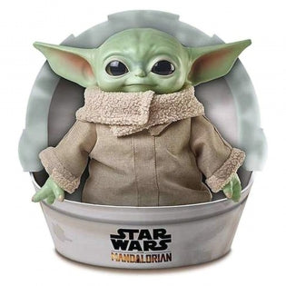Doudou Jouet Peluche Baby Yoda Mandalorian Star Wars Mattel (30 cm)