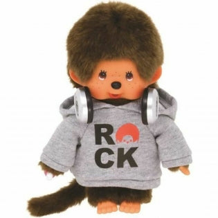 Doudou Peluche Bandai Monchhichi Roca 20 cm