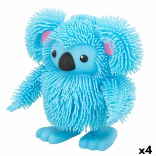 Peluche Eolo Jiggly Pets Koala 18 x 16 x 9,5 cm (4 Unidades)