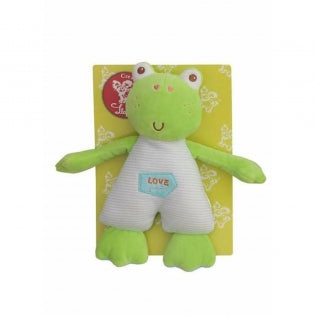 Peluche Doudou Rana Verde 27 cm