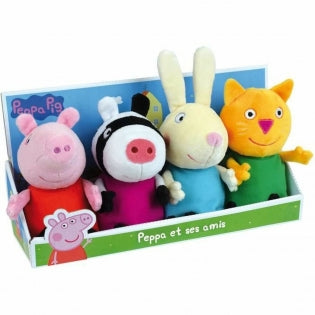 Peluche Doudou Jemini Peppa Pig Lote 4 Unidades