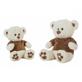 Doudou Jouet Peluche Ours Marron Velours 27cm