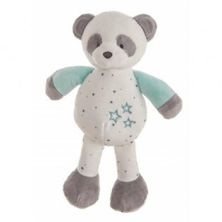 Doudou Jouet Peluche Ours Panda Turquoise