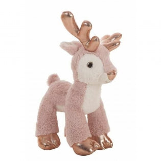 Doudou Peluche Reno Rosa 26 cm