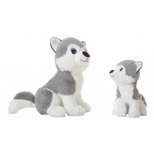 Doudou Peluche Ron Husky 20 cm