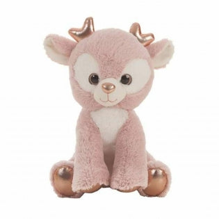 Peluche Doudou Reno Rosa (28 cm)