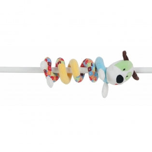 Doudou Jouet Peluche Spirale 55 cm Chien Multicouleur