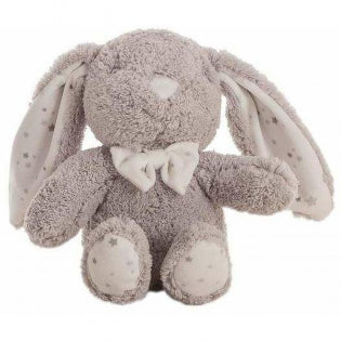 Doudou Plüschtier Sterne Kaninchen Grau