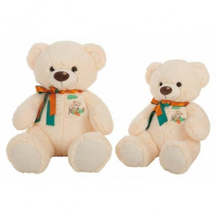 Doudou Ours en peluche Avion Broderie 60 cm