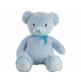 Blaue Teddybärdecke 30 cm