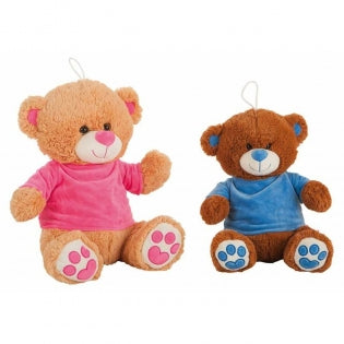 Doudou Ours en peluche Chemisette 32 cm