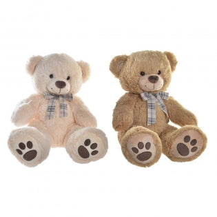 Kuscheldecke Teddybär Link 45 x 40 x 51 cm Beige Braun Kinderbär (2 Einheiten)