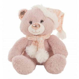 Doudou Osito De Peluche Rosa Navidad