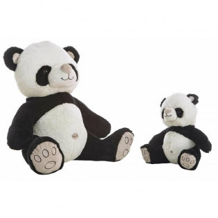 Doudou Ours en peluche Silver Ours Panda 25cm