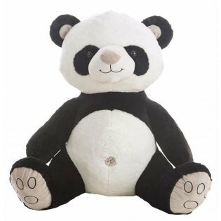 Doudou Ours en peluche Silver Ours Panda 35 cm