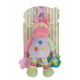 Doudou Aktivitätsplüsch für Babykuh 25cm