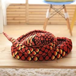Peluche Serpent Rouge | Badyba les meilleurs doudous