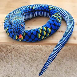 Peluche Serpent Bleu | Badyba les meilleurs doudous